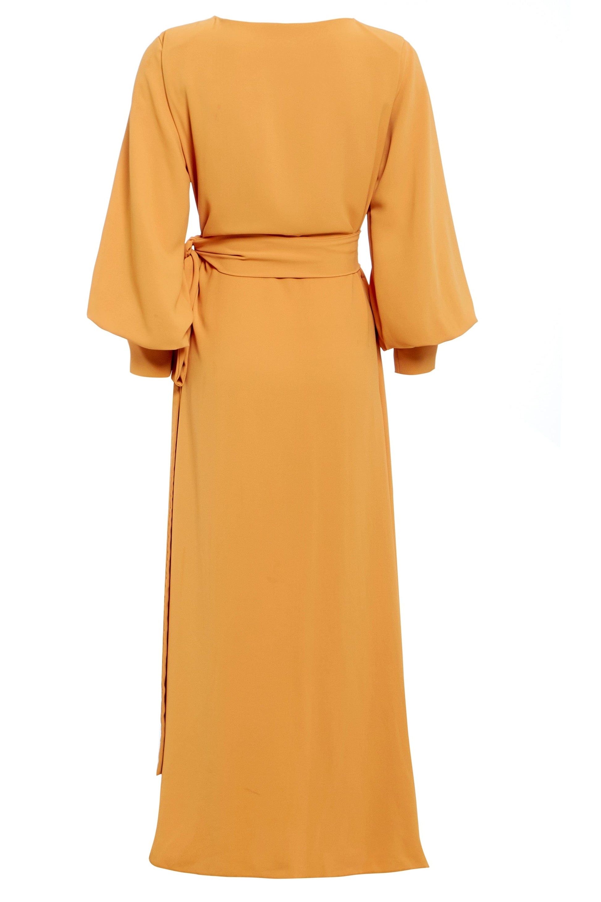 Mustard Wrap Dress Urban House Fashion Mustard Wrap Dress Urban House Fashion